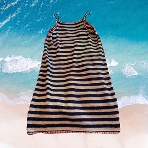 Cute beachy knit dress/coverup